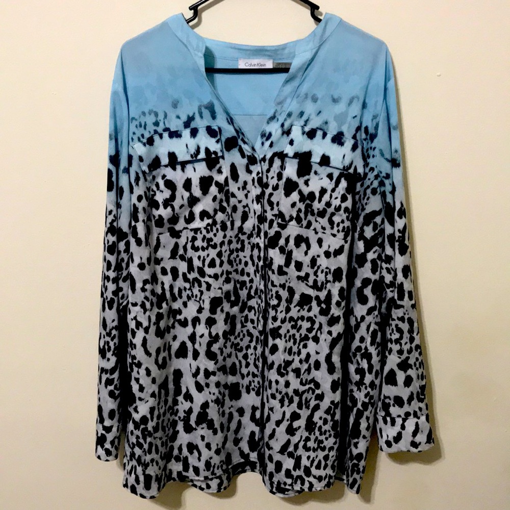 XXL Calvin Klein Button Up Blouse